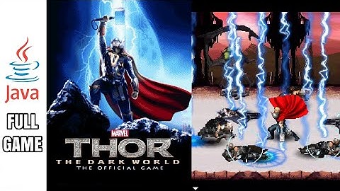 THOR THE DARK WORLD - Java Game (Full Gameplay No Commentary)