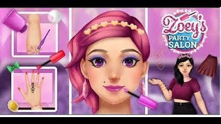 Zoey's Party Salon - Nails, Makeup, Spa & Dress Up - New Gameplay Android & iOS Game Player screenshot 1
