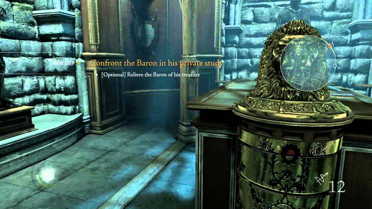 Thief - Chapter 6 Relieve The Baron of his Treasure Lion Box puzzle