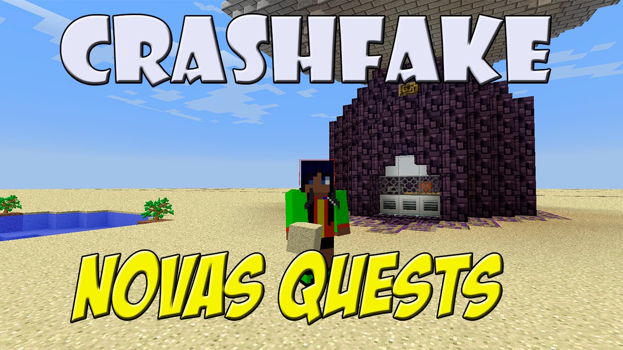 CrashFake: Crash Landing Pirata - Continuação da Live - Minecraft 1.7.10 (PTBR) ark survival evolved admin commands