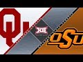 OU Highlights vs Oklahoma State (11/10/2018)