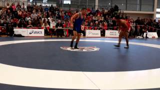 2015 Senior National Championships: 70 kg Malcolm Meekins vs. Ahmed Shamiya