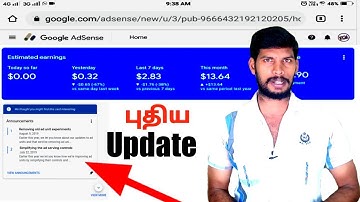 Removing Old Ad Unit Experiment | Adsense Big Update in blogger,website Monetization | Tamil