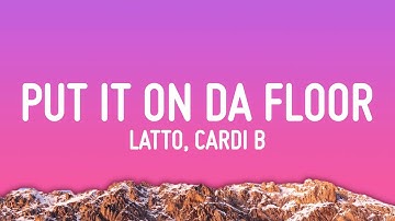 Thumbnail of Latto - Put It On Da Floor Again (Lyrics) ft. Cardi B