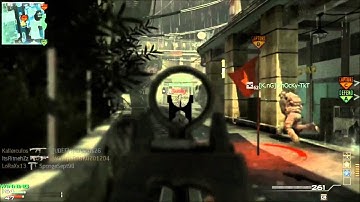 CoD: MW3  - Solo 114 Kills Specialist w/ FAD + 86 Second MOAB! - Insane MW3 GP