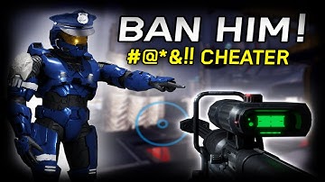 Being ACCUSED of HACKING🤓 in HALO 3 for 5 MINUTES STRAIGHT😭