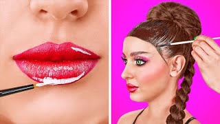 ⁣GEWELDIGE MAKE-UP TRANSFORMATIE || Fantastische pop SFX make-up tutorial! Make-up hacks van 123 GO!