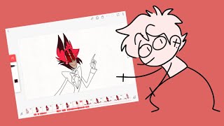 Alastor (Hazbin Hotel) Animation Process