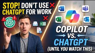 Don't Use ChatGPT for Work Until You Watch This (Copilot Comparison)