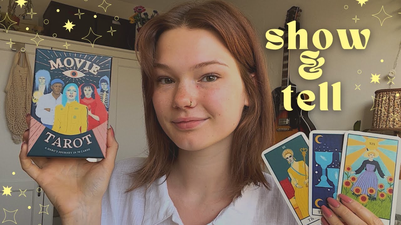 ASMR my favorite tarot deck show & tell (whispers, tapping, tracing, spiritual chat)