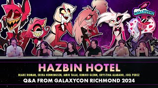Hazbin Hotel Q&A | GalaxyCon Richmond 2024 | Erika Henningsen, Blake Roman, Joel Perez, Kimiko Glenn