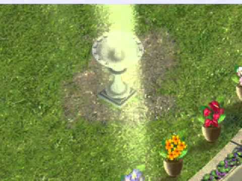 Virtual Families-How to fix the Bird Bath