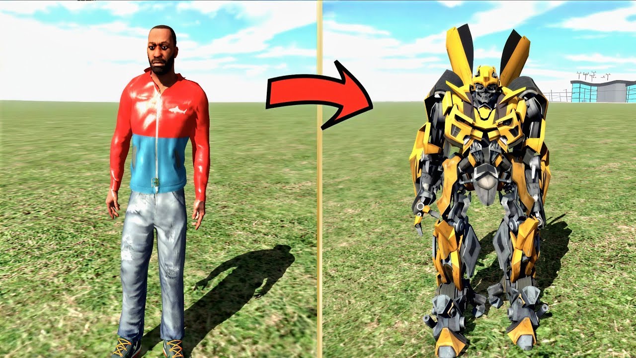 FRANKLIN BECOME TRANSFORMERS IN INDIAN BIKES DRIVING 3D