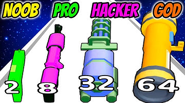 Bullet Up! - NOOB vs PRO vs HACKER vs GOD