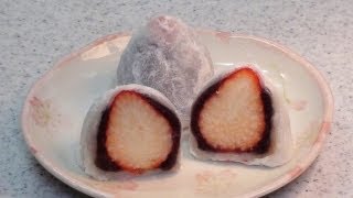 いちご大福の作り方（電子レンジで作る簡単レシピ） - How to make Ichigo Daifuku