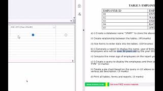 Celebrity Ms Access Database Practical Exam: Episode 13 | KCSE 2011 Profile