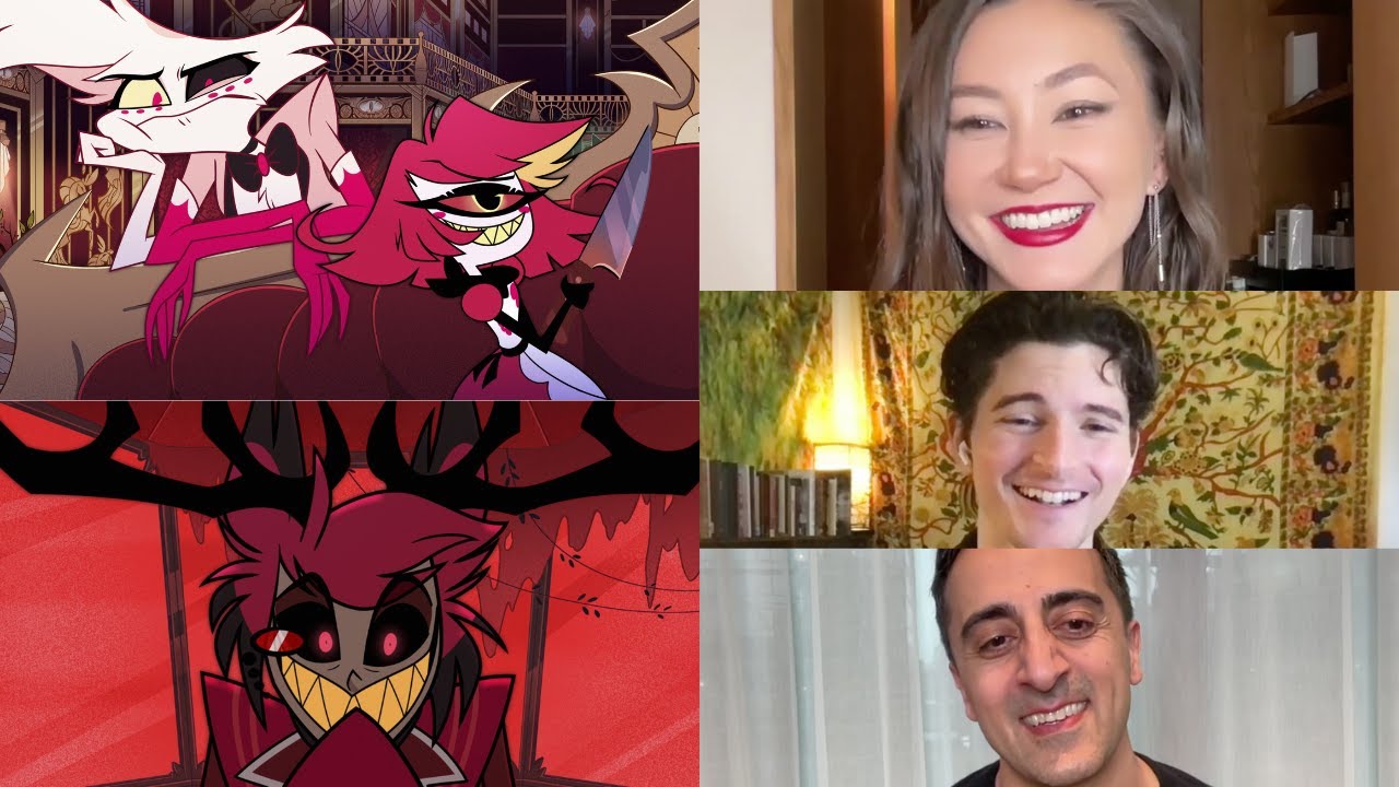 Hazbin hotel s kimiko glenn blake roman amir talai on if angel dust