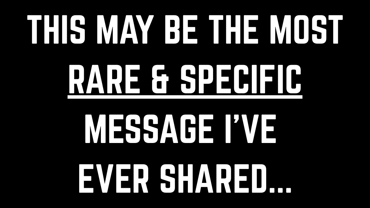Open This When You're Doubting Yourself (a strange little message for someone)