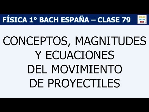 Video: ¿Qué es el movimiento de proyectiles y su ejemplo?