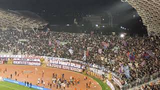 Hajduk-Dinamo 20.4 2022 1-0 navijanje nakon pobjede
