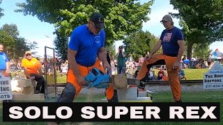 Solo Super Rex vintage chainsaw Manton Harvest Fest 2020