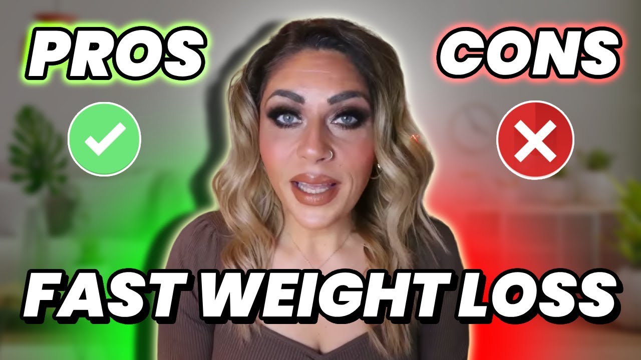 IS FAST WEIGHT LOSS HEALTHY? - SIDE EFFECTS OF LOSING WEIGHT QUICKLY! - WEIGHT LOSS TIPS!
