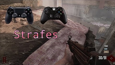 Strafe Jumping on Controller | COD Zombies Controller Strafes