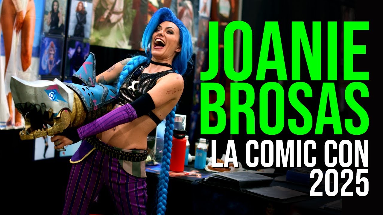 Joanie Brosas at LA Comic Con 2025 @joaniebrosas #cosplay #arcane - YouTube