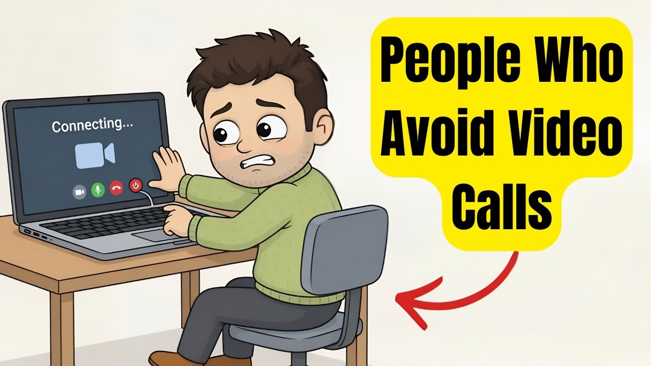 Psychology of People Who Avoid Video Calls - YouTube