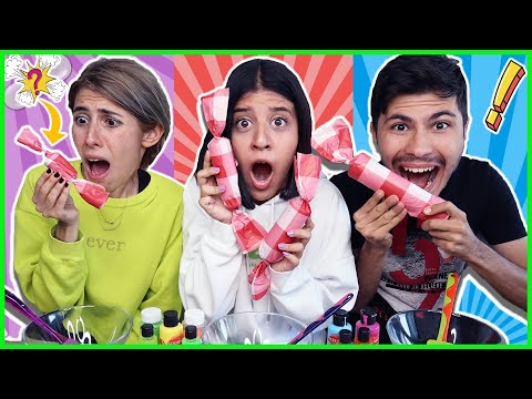 SLİME CHALLENGE PAKETTEN NE ÇIKARSA YAĞMUR KAYA  w/ Dila Kent & Mert Sarı