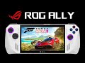 Forza Horizon 5 Asus rog ally gameplay test