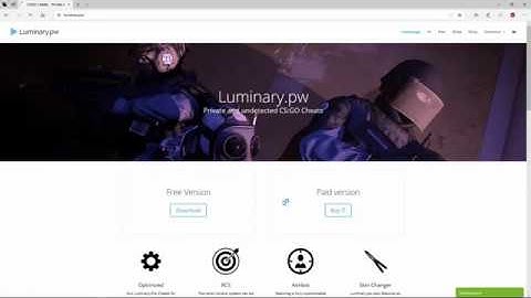 Cheats CSGO Luminary.pw best undetected free and paid Cheat