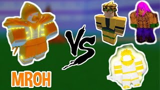 Solo-ing All Bosses With MROH!! [JoJo Blox]