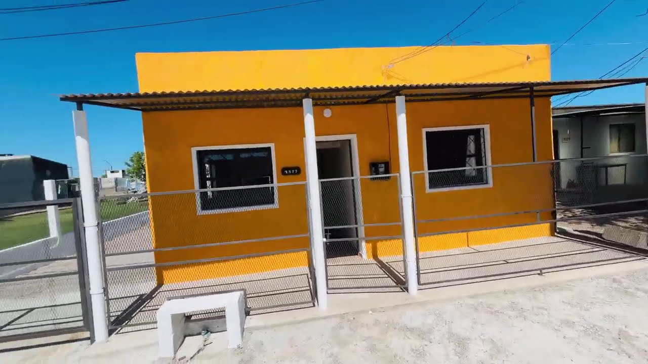 Casa 2 dormitorios patio barbacoa cochera Trinidad Flores URUGUAY @Inmobiliaria Menyou #realstate