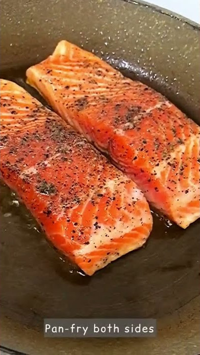 Restaurant-Style Pan Seared Salmon /  Salmon Recipe