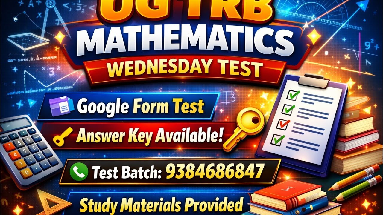 Ug trb mathematics 3rd unit google sheet test answer key released con:9384686847 
