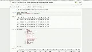 Data Science in Short - Day 6  - ML Algorithms  - Linear Regression