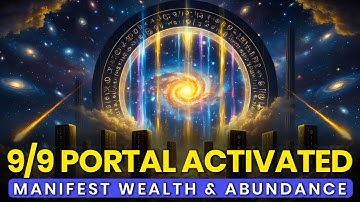 9/9 Portal Activated: Enter the Portal of Wealth & Abundance & Manifest Effortlessly (999Hz)