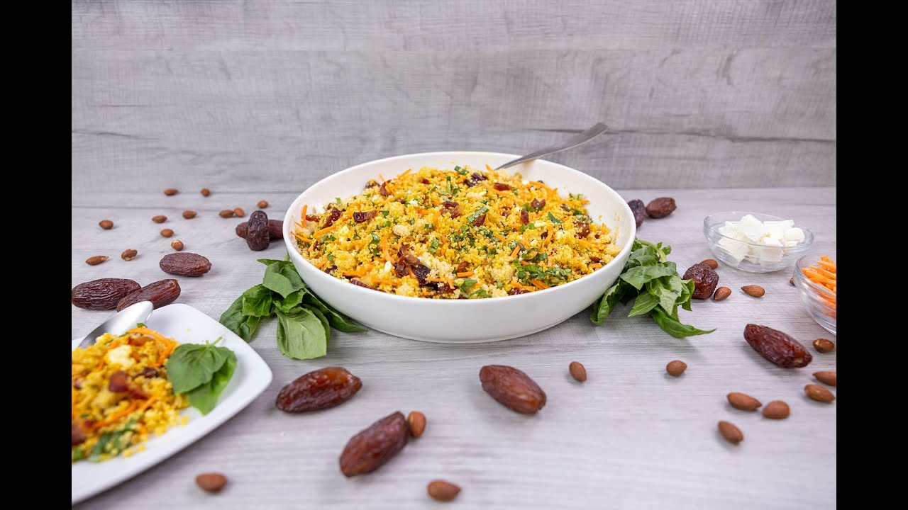 Quick & Easy: Natural Delights Dates Curried Couscous Salad