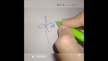 Signature Style | KASHISH signature style | Calligraphy | Unique Style ✍🏻🖌️🎨