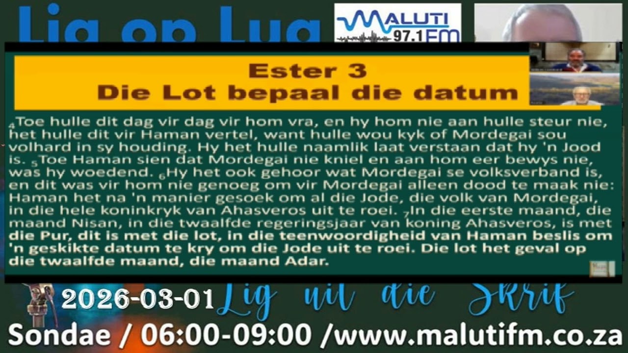 2026 03 01 Lig op Lug MalutiFM.