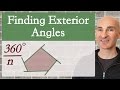 Interior and Exterior angles of polygons - YouTube