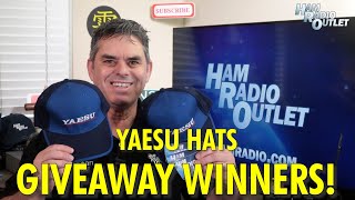 Yaesu Baseball Cap Giveaway Winners - Ham Radio Outlet