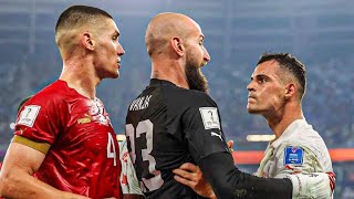 Granit Xhaka Vs Serbia