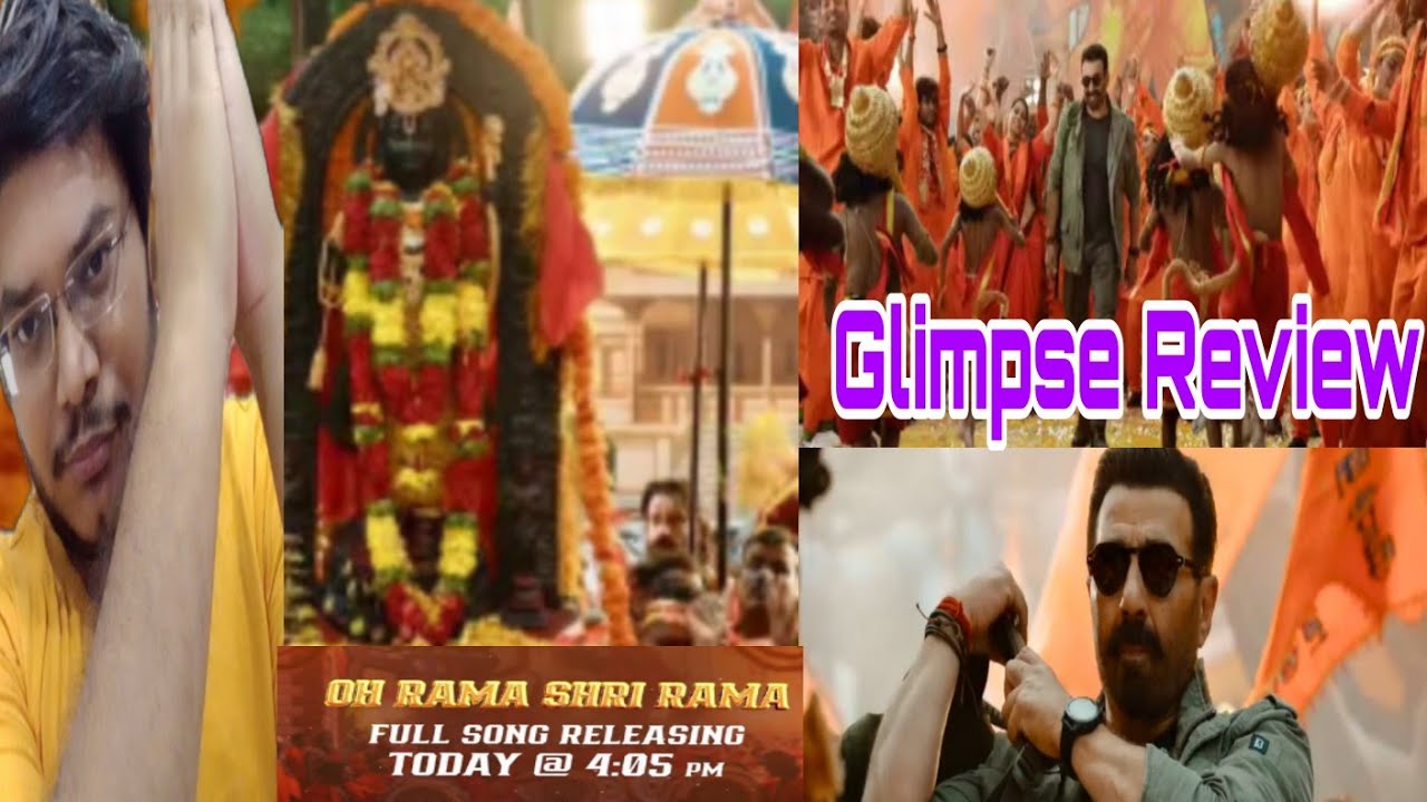 Oh Rama OH RAMA SHRI RAMA SONG GLIMPSE REVIEW REACTION | JAAT SHRI RAM SONG ...