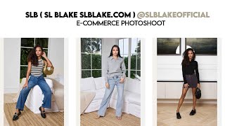 Zavier DeAngelo |  SLB ( SL Blake slblake.com )  E-commerce Photoshoot BTS