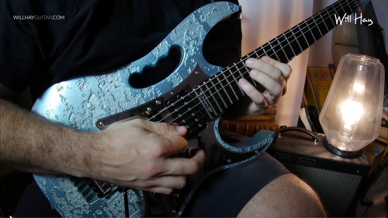 Muse Stockholm Syndrome Synth Arpeggio Guitar Lesson with Tab YouTube