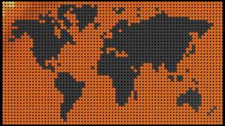 FlipDot Earth 2