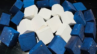 Blue & Plain Soft Chalk Asmr Most Relaxing & Satisfying Crush Sounds