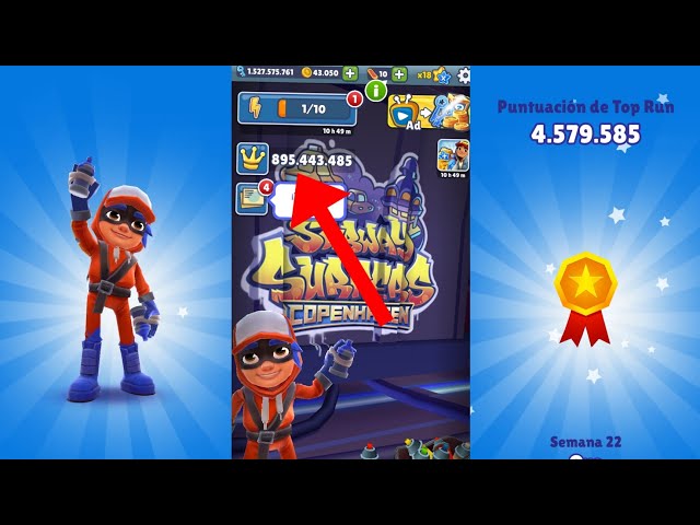 Como poner tu propio récord en Subway Surfers.. fácil y rapido